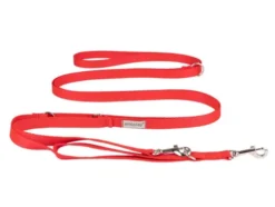 Amiplay Smycz regulowana 8in1 Samba dla psa rozm. XL 25mm/400cm kolor czerwony