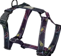 Amiplay Szelki Guard BeSpace dla psa rozm. XL wzór Neon WYPRZEDAŻ