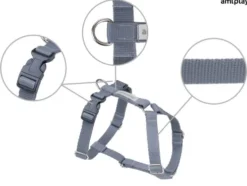 Amiplay Szelki Guard Samba dla psa rozm. M kolor szary