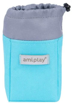 Amiplay Torebka na przysmaki Samba dla psa kolor turkusowy