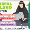 Animal Island Everyday Chicken with Quail&Chicken with Lamb in Broth Mokra Karma dla kota op. 4x85g
