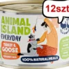 Animal Island Everyday Turkey&Goose Mokra Karma dla kota op. 200g Pakiet 12szt.