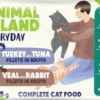 Animal Island Everyday Veal with Rabbit&Turkey with Tuna in Broth Mokra Karma dla kota op. 4x85g