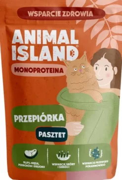 Animal Island Monoproteina Przepiórka Mokra Karma dla kota op. 100g