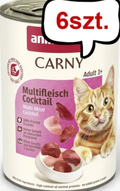 Animonda Carny Adult Koktajl Mięsny Mokra Karma dla kota op. 400g Pakiet 6szt.