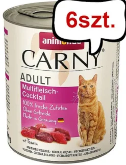 Animonda Carny Adult Koktajl Mięsny Mokra Karma dla kota op. 800g Pakiet 6szt.