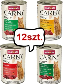 Animonda Carny Adult Mokra Karma dla kota PAKIET 1 12x400g