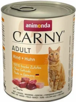 Animonda Carny Adult Wołowina i Kurczak Mokra Karma dla kota op. 800g