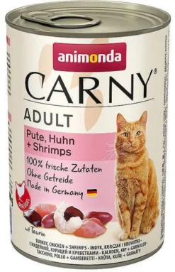 Animonda Carny Adult Wołowina i Indyk z Krewetkami Mokra Karma dla kota op. 400g