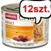 Animonda Carny Adult Wołowina i Kurczak Mokra Karma dla kota op. 200g Pakiet 12szt.