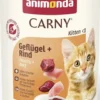 Animonda Carny Kitten Wołowina z drobiem Mokra Karma dla kociąt op. 400g