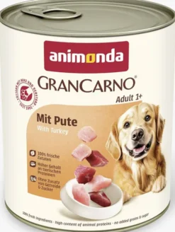 Animonda GranCarno Adult wieprzowina z indykiem Mokra Karma dla psa op. 800g