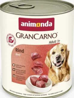 Animonda GranCarno Adult wołowina Mokra Karma dla psa op. 800g Pakiet 12szt.