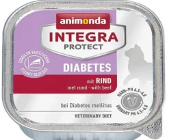 Animonda Integra Protect Diabetes z wołowiną (rind) Mokra Karma dla kota op. 100g