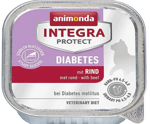 Animonda Integra Protect Diabetes z wołowiną (rind) Mokra Karma dla kota op. 100g