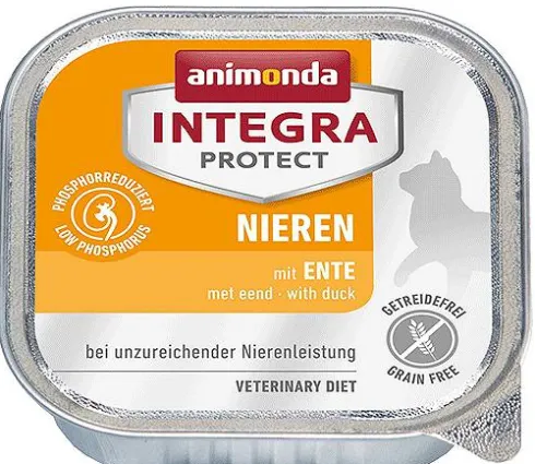 Animonda Integra Protect Nieren z kaczką (ente) Mokra Karma dla kota op. 100g