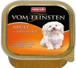 Animonda vom Feinsten DOG Adult drób z cielęciną (geflugel&kalb) Mokra Karma dla psa op. 150g Pakiet 11szt.