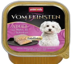 Animonda vom Feinsten DOG Adult drób z jajkiem i szynką Mokra Karma dla psa op. 150g