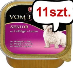 Animonda vom Feinsten DOG Senior drób z jagnięciną (geflugel&lamm) Mokra Karma dla psa op. 150g Pakiet 11szt.
