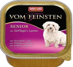 Animonda vom Feinsten DOG Senior drób z jagnięciną (geflugel&lamm) Mokra Karma dla psa op. 150g Pakiet 11szt.