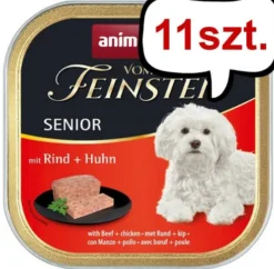 Animonda vom Feinsten DOG Senior wołowina z drobiem (rind&geflugel) Mokra Karma dla psa op. 150g Pakiet 11szt.