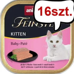 Animonda Vom Feinsten Kitten Baby Pate Mokra Karma dla kociąt op. 100g Pakiet 16szt.