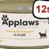 Applaws Natural Cat Food Kurczak w bulionie Mokra Karma dla kota op. 156g Pakiet 12szt.