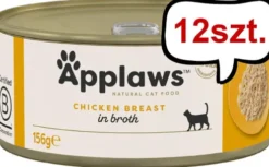 Applaws Natural Cat Food Kurczak w bulionie Mokra Karma dla kota op. 156g Pakiet 12szt.