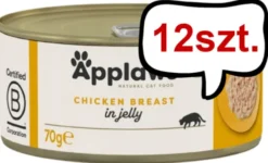 Applaws Natural Cat Food Kurczak w galarecie Mokra Karma dla kota op. 70g Pakiet 12szt.