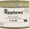 Applaws Natural Cat Food Makrela z sardynkami w bulionie Mokra Karma dla kota op. 70g