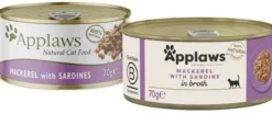 Applaws Natural Cat Food Makrela z sardynkami w bulionie Mokra Karma dla kota op. 70g