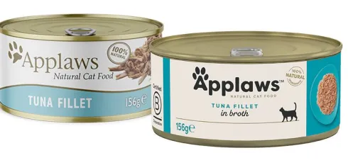 Applaws Natural Cat Food Tuńczyk w bulionie Mokra Karma dla kota op. 156g Pakiet 12szt.