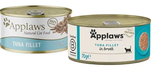 Applaws Natural Cat Food Tuńczyk w bulionie Mokra Karma dla kota op. 70g