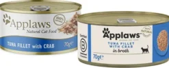 Applaws Natural Cat Food Tuńczyk z krabem w bulionie Mokra Karma dla kota op. 70g