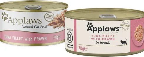 Applaws Natural Cat Food Tuńczyk z krewetkami w bulionie Mokra Karma dla kota op. 70g