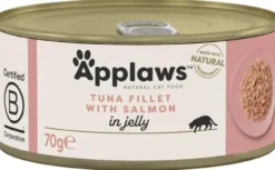 Applaws Natural Cat Food Tuńczyk z łososiem w galarecie Mokra Karma dla kota op. 70g Pakiet 12szt.