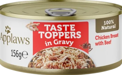 Applaws Taste Toppers Chicken with Beef Mokra Karma dla psa op. 156g PUSZKA
