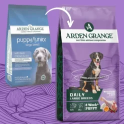 Arden Grange Puppy&Junior Large Breed Chicken Sucha Karma dla szczeniaka op. 12kg