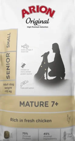 Arion Original Mature/Senior 7+ Small Chicken&Rice Sucha Karma dla psa op. 2kg