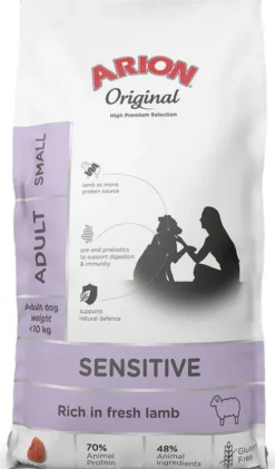 Arion Original Sensitive Adult Small Lamb&Rice Sucha Karma dla psa op. 2kg