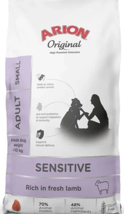 Arion Original Sensitive Adult Small Lamb&Rice Sucha Karma dla psa op. 7.5kg + 1kg GRATIS