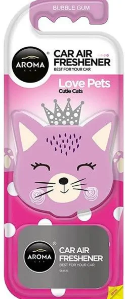 Aroma Car Zapach do Samochodu Art Cats Bubble Gum op. 1szt.