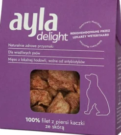 Ayla Delight Filet z kaczki ze skórą Przysmaki liofilizowane dla psa op. 28g