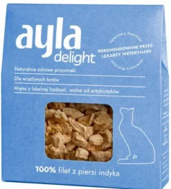 Ayla Delight Filet z piersi indyka Przysmaki liofilizowane dla kota op. 28g