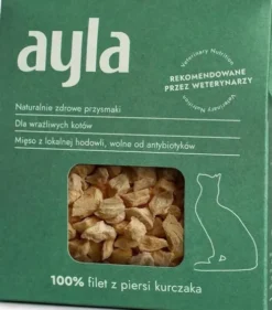 Ayla Delight Filet z piersi kurczaka Przysmaki liofilizowane dla kota op. 28g