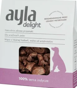 Ayla Delight Serca indycze Przysmaki liofilizowane dla psa op. 28g