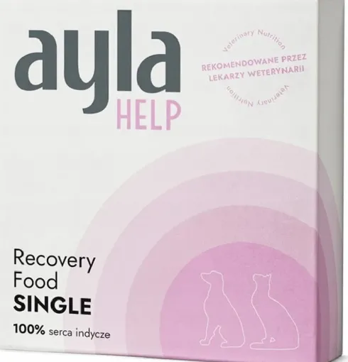 Ayla Help Recovery Food Single Serca Indycze Karma dla psa i kota op. 2x19g