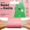 Azan Kość do żucia Azanki Adult M/L Hipoalergiczna ze skórą jelenia op. 80g