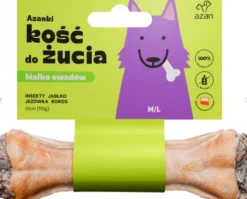 Azan Kość do żucia Azanki Adult M/L z białkiem owadów i kokosem op.115g