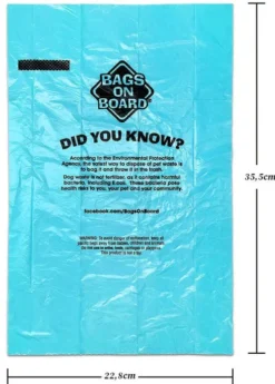 Bags on Board Woreczki na ekskrementy Triple Berry dla psa op. 140szt. (10 rolek)